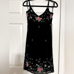 Cache Little black beaded dress